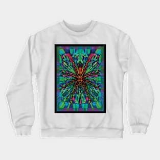 Dark Trippy Tarantula Art Crewneck Sweatshirt